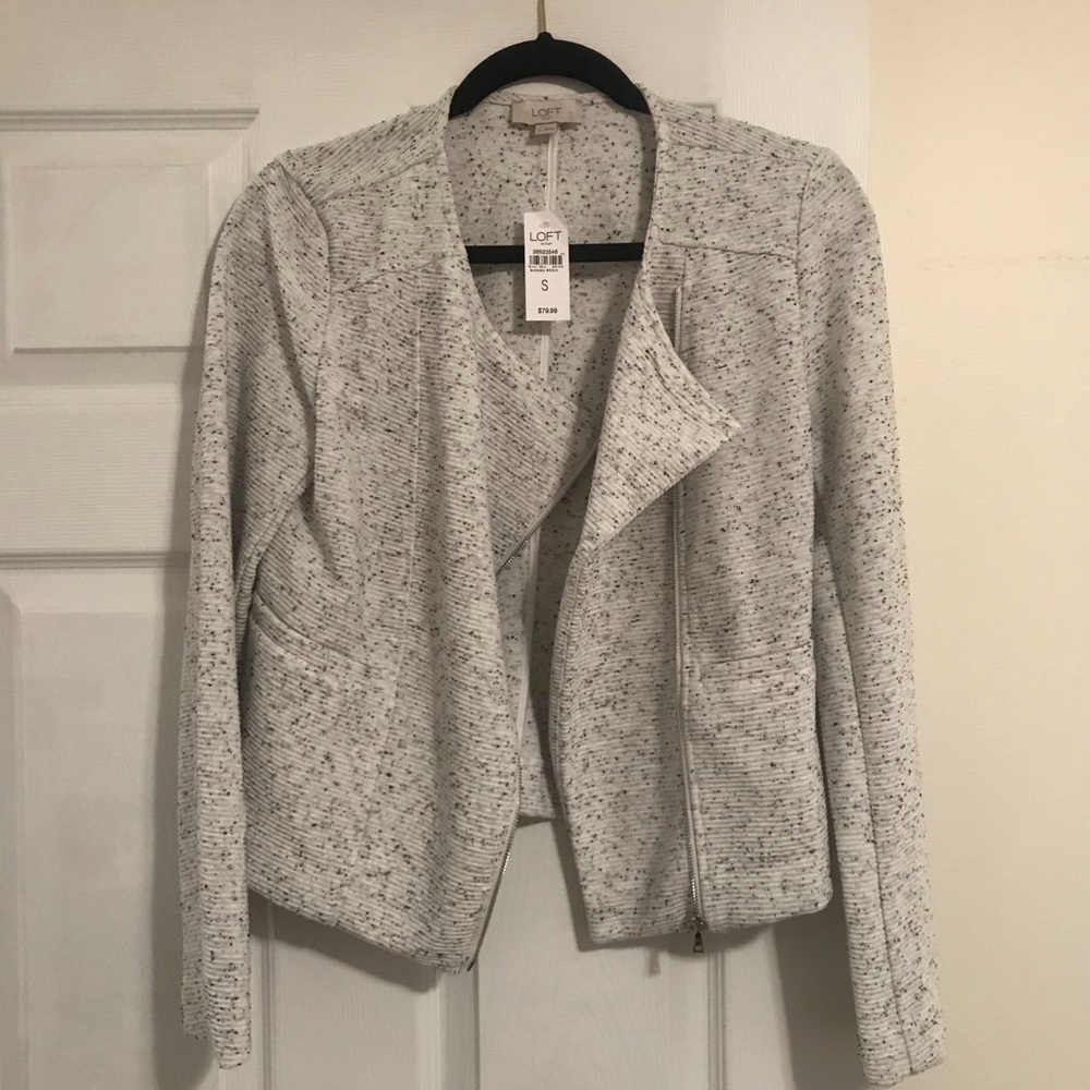 LOFT Crossover Zip Jacket